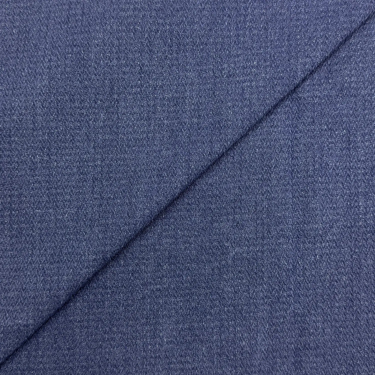 Herringbone Jacquard Denim Fabric | Heavyweight 100% Cotton 330gsm 67" (170cm) Wide – Sold by the Meter