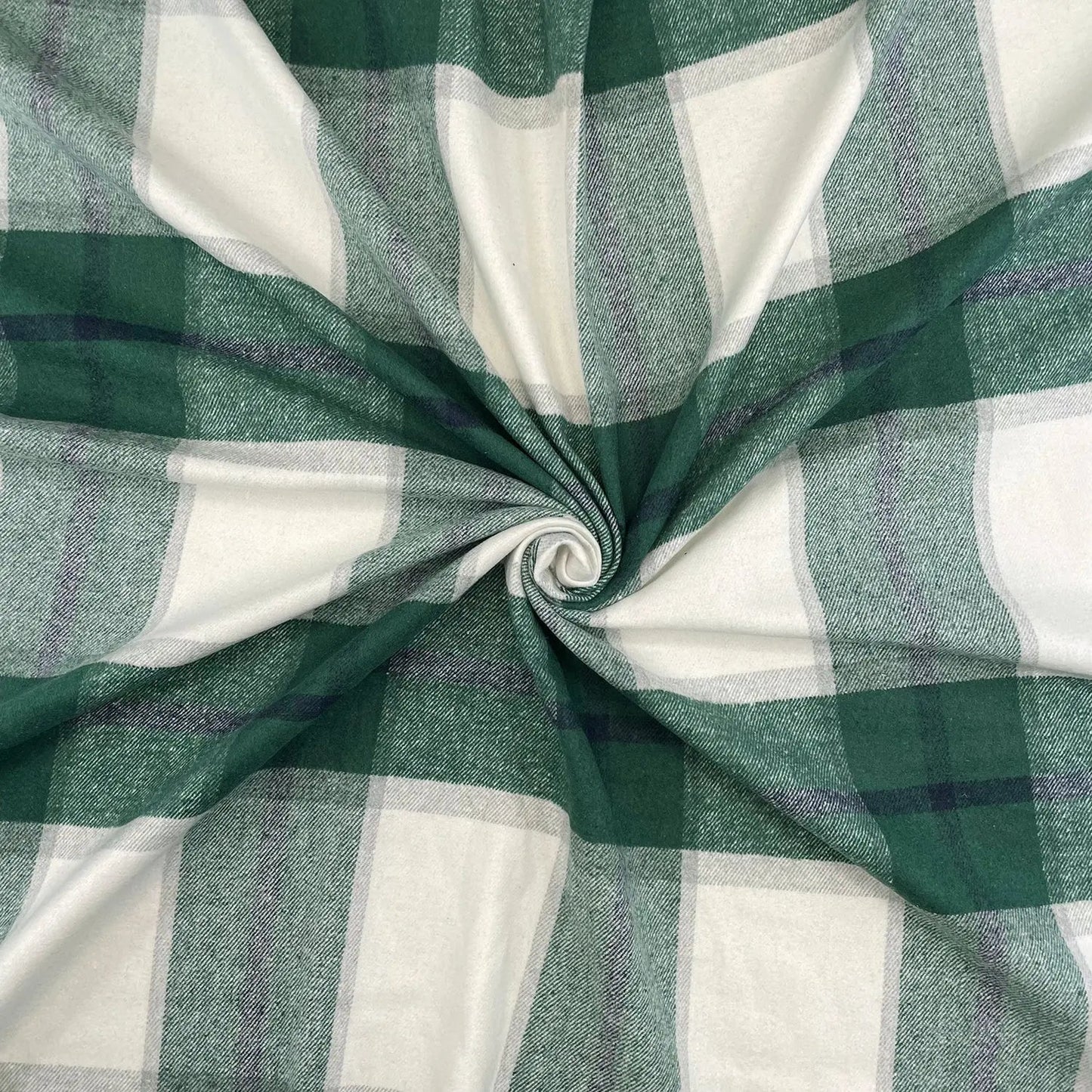 Soft Handle Wool Effect Brushed Tartan Fabric | Heavy 290gsm 60" (150cm) Wide Polyester Tartan â€“ Sold by the Meter