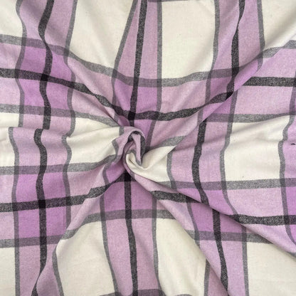 Soft Handle Wool Effect Brushed Tartan Fabric | Heavy 290gsm 60" (150cm) Wide Polyester Tartan â€“ Sold by the Meter