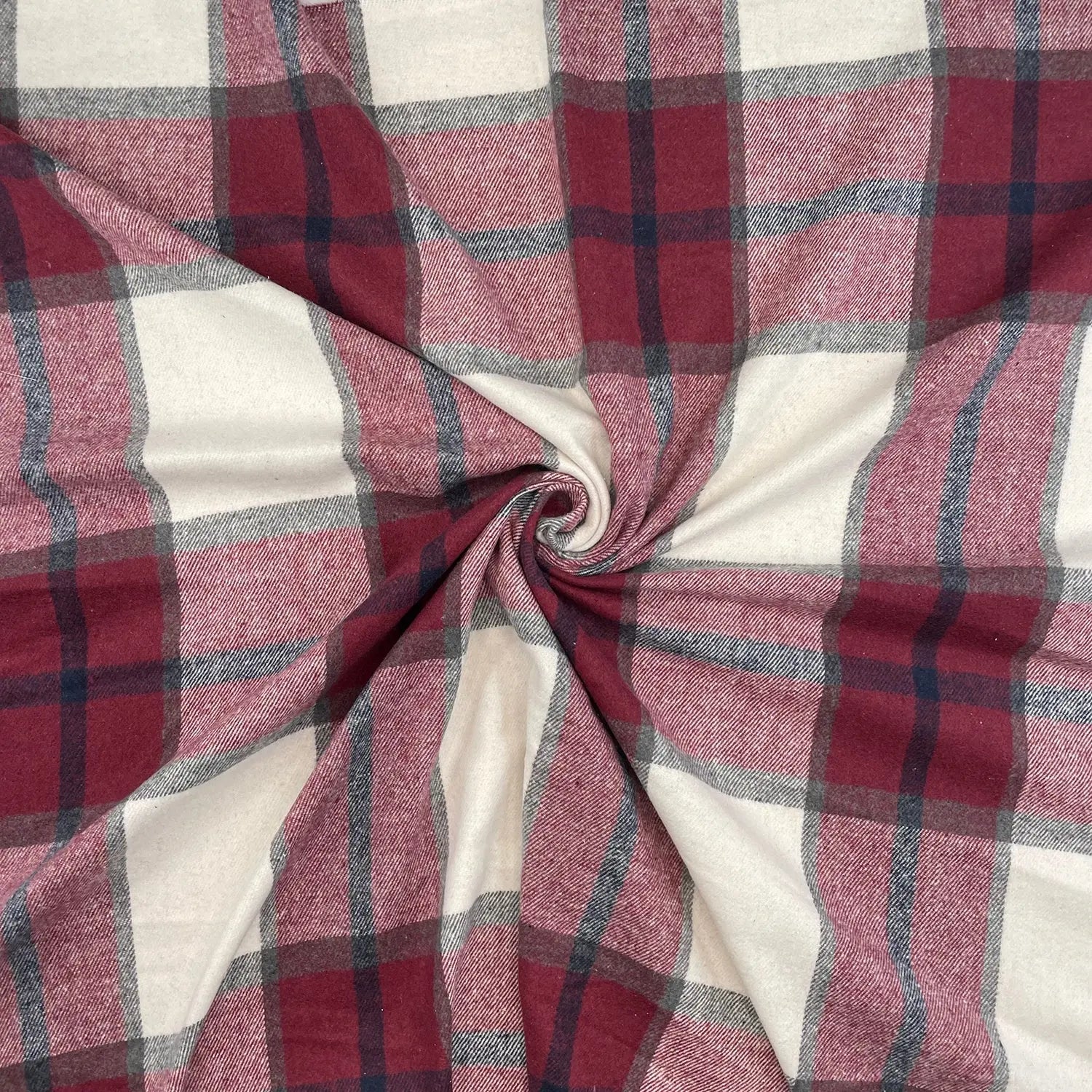 Soft Handle Wool Effect Brushed Tartan Fabric | Heavy 290gsm 60" (150cm) Wide Polyester Tartan â€“ Sold by the Meter
