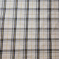 Ivory Mustard 100% Cotton Tartan Check Plaid / Stripe Dress Fabric Craft Quilting Material 58" By The Meter