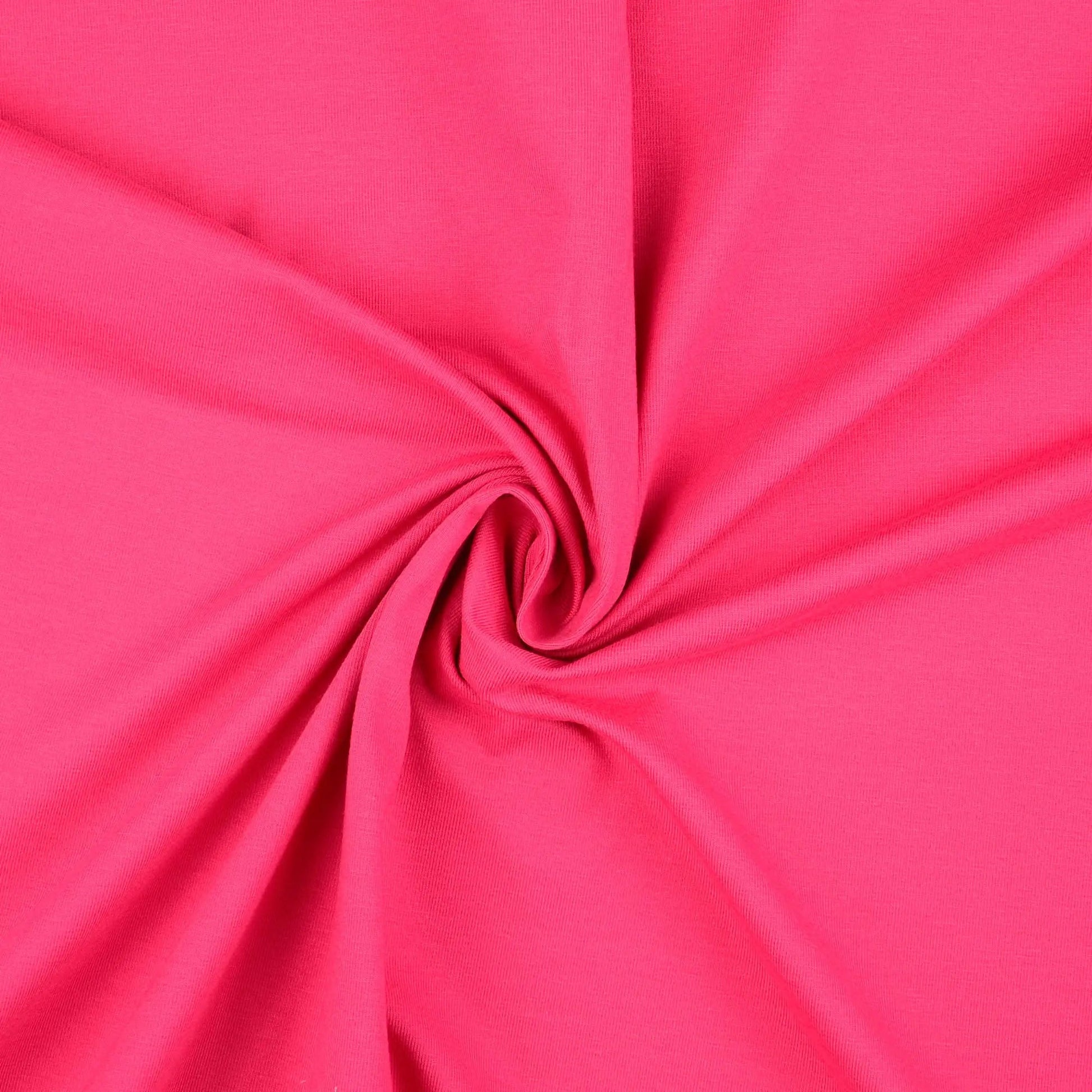 Plain Cotton Jersey Fabric | 95% Cotton 5% Elastane 220gsm 59" (150cm) Wide OEKO-TEX – Sold by the Meter