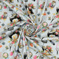 Digitally Printed Cotton Jersey Fabric | Soft Stretch Jersey 60" (150cm) Wide Dressmaking & Activewear Fabric â€“ Sold by the Meter