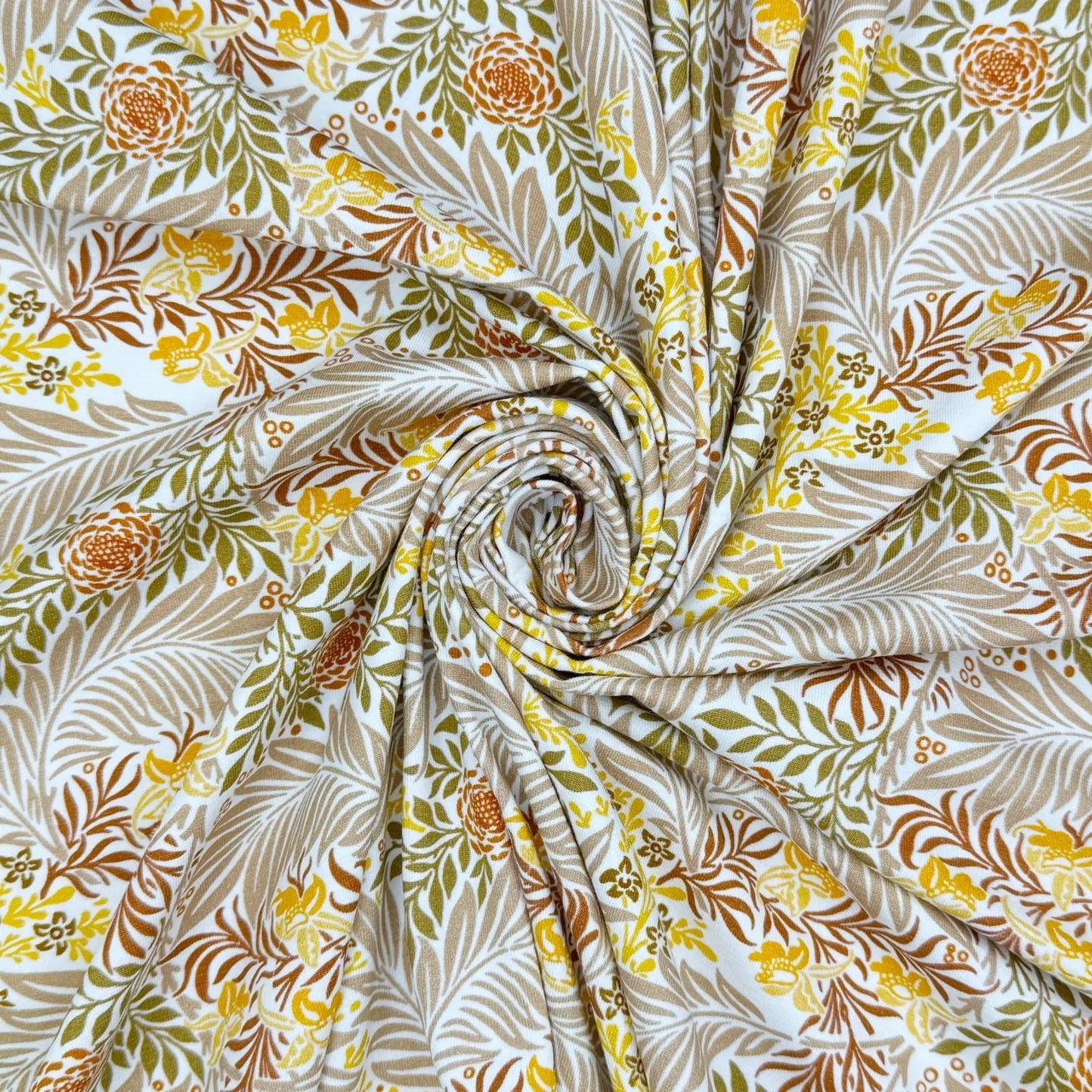 Digitally Printed Cotton Jersey Fabric | Soft Stretch Jersey 60" (150cm) Wide Dressmaking & Activewear Fabric – Sold by the Meter