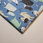 Jade Dogs 100% Cotton Organic Craft Dress Quilting Fabric 44" By The Meter