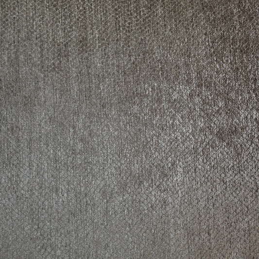 Khaki Diamond Chenille Velvet Fabric Curtain Soft Furnishing Material 58" By The Meter