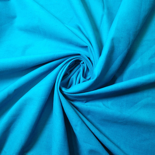 Kingfisher, 100 % Baumwollkordel, gewebter Samt-Cordstoff, Polsterstoff, Kleidermaterial, 147,3 cm