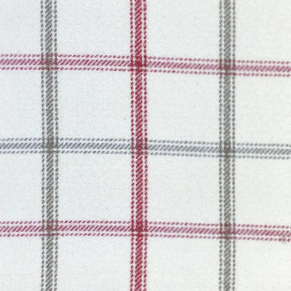 Luxury Weight Wool Effect English Check Fabric | Heavy 380gsm Upholstery & Coat Fabric 55" (140cm) Wide – Sold by the Meter