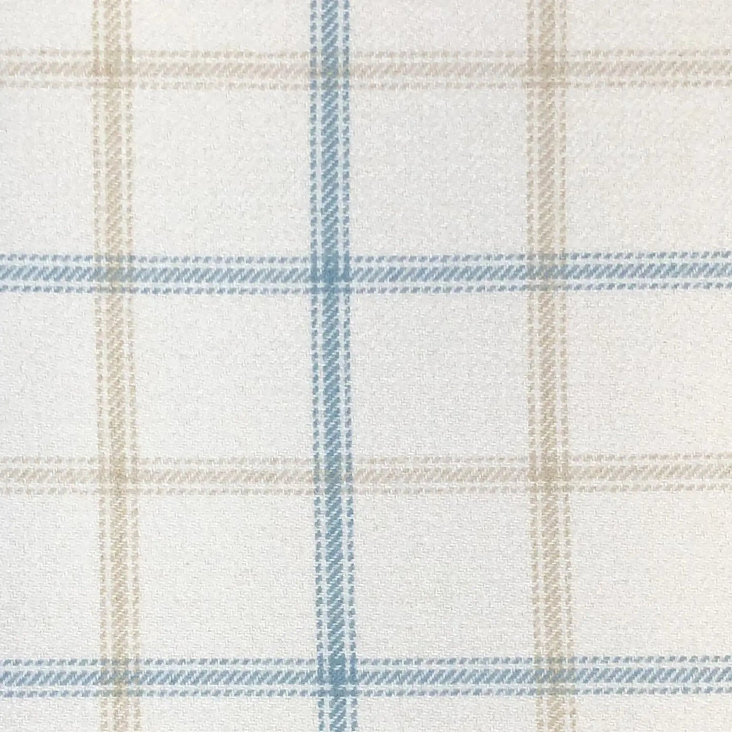 Luxury Weight Wool Effect English Check Fabric | Heavy 380gsm Upholstery & Coat Fabric 55" (140cm) Wide – Sold by the Meter