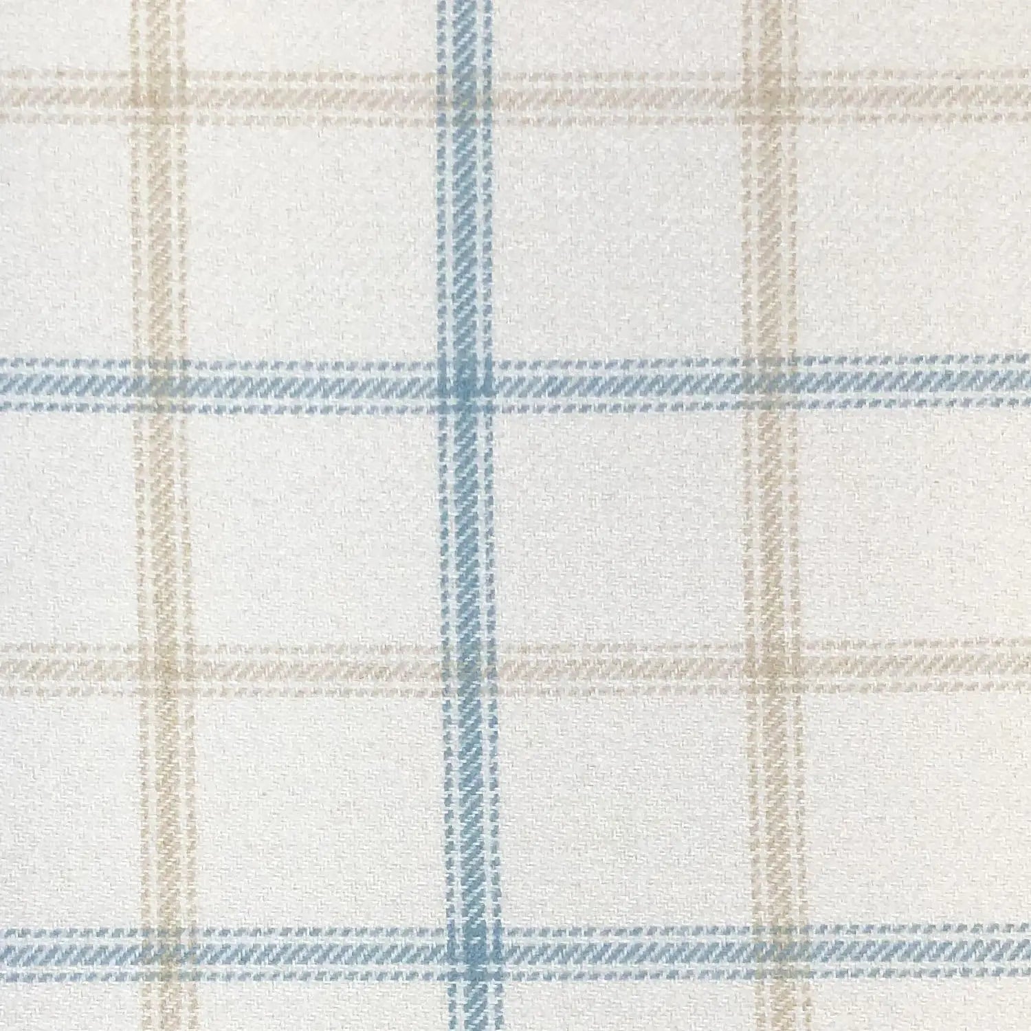 Luxury Weight Wool Effect English Check Fabric | Heavy 380gsm Upholstery & Coat Fabric 55" (140cm) Wide – Sold by the Meter