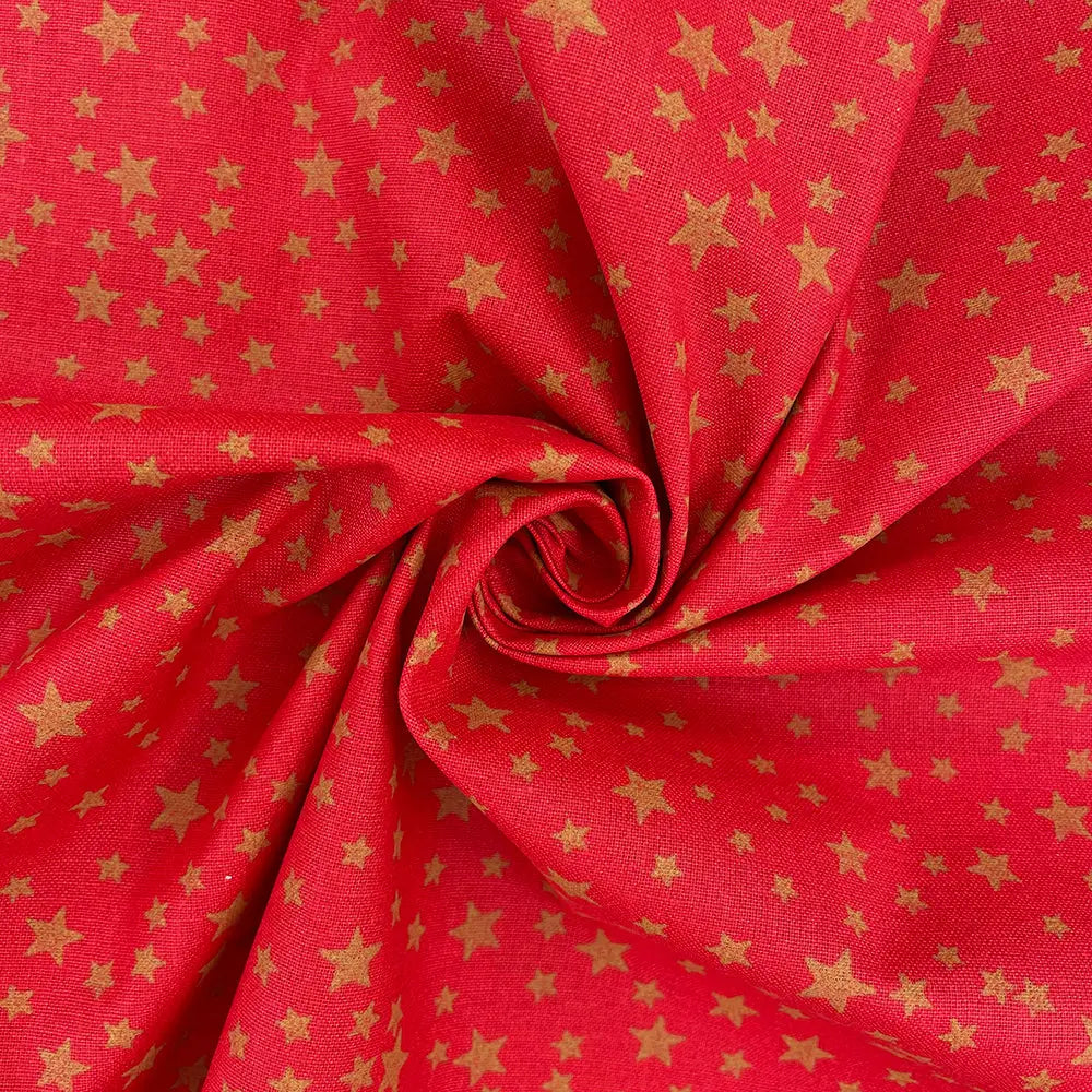 Christmas 100% Cotton Craft Fabric | 150gsm 55" (140cm) Wide OEKO-TEX® Standard 100 Certified – Sold by the Meter