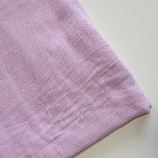 Flieder Lavendel Double Gauze 100% Baumwolle Stoff Kleid Doppeltuch Musselin Material Meter 58"