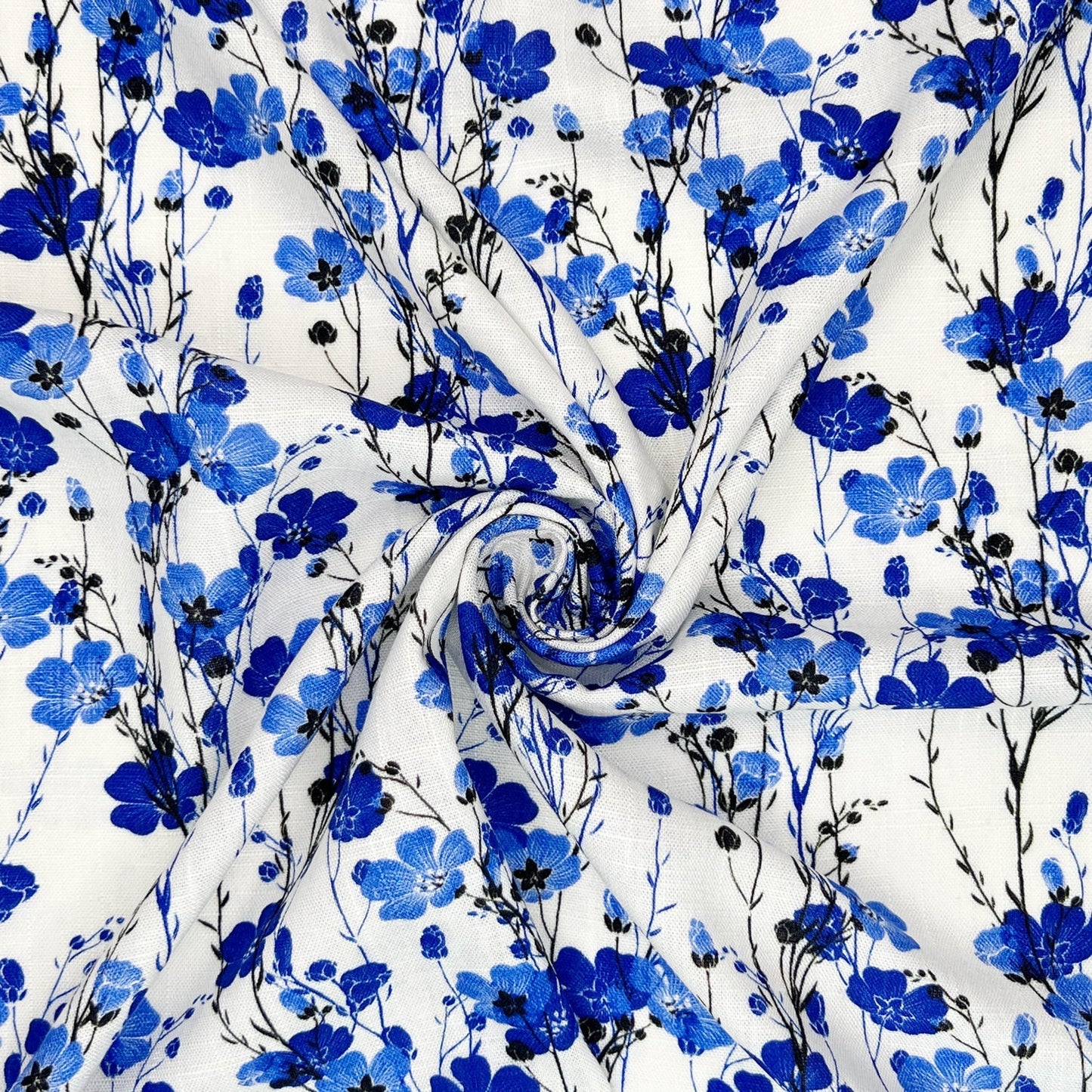 30% Linen 70% Viscose Fabric | Soft Linen-Viscose Dress Fabric 55" (142cm) Wide – Sold by the Meter