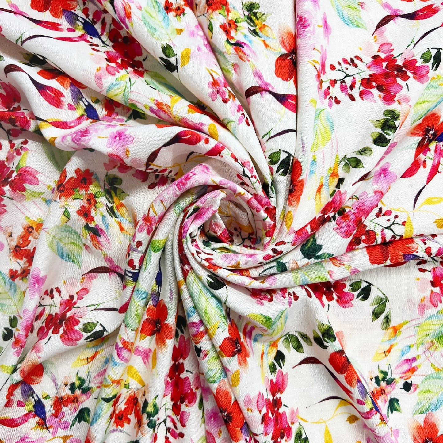 30% Linen 70% Viscose Fabric | Soft Linen-Viscose Dress Fabric 55" (142cm) Wide – Sold by the Meter