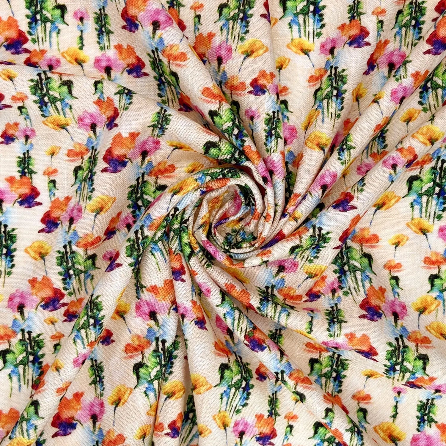 30% Linen 70% Viscose Fabric â€“ Soft Linen-Viscose Dress Fabric 55" (142cm) Wide â€“ 10M Folded