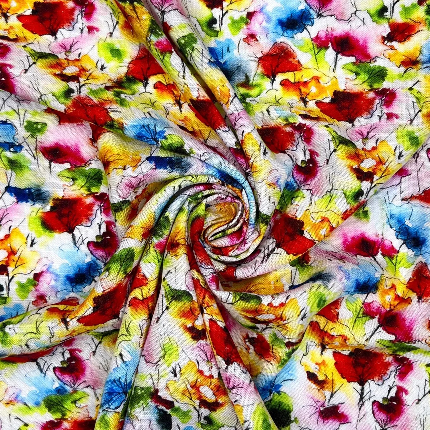 30% Linen 70% Viscose Fabric â€“ Soft Linen-Viscose Dress Fabric 55" (142cm) Wide â€“ 10M Folded