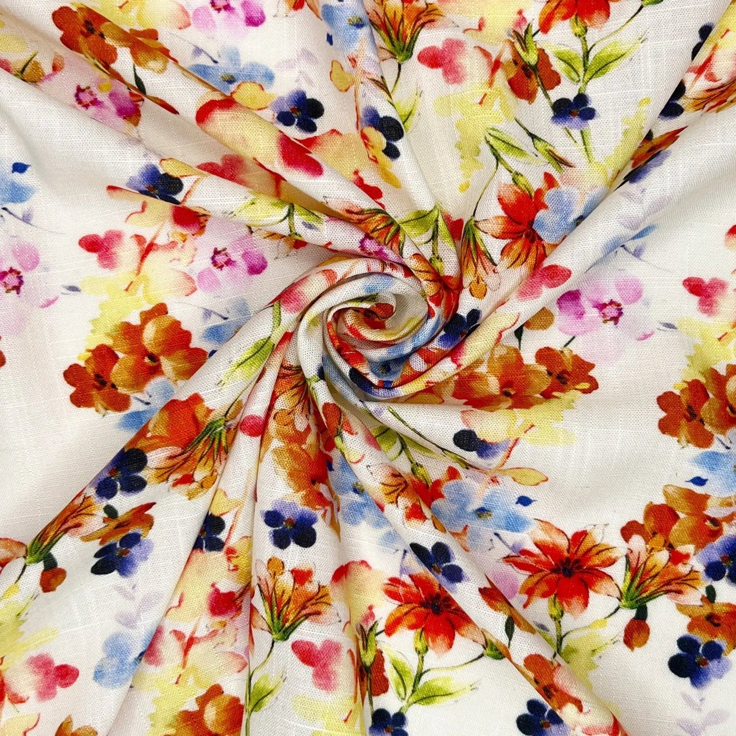 30% Linen 70% Viscose Fabric â€“ Soft Linen-Viscose Dress Fabric 55" (142cm) Wide â€“ 10M Folded