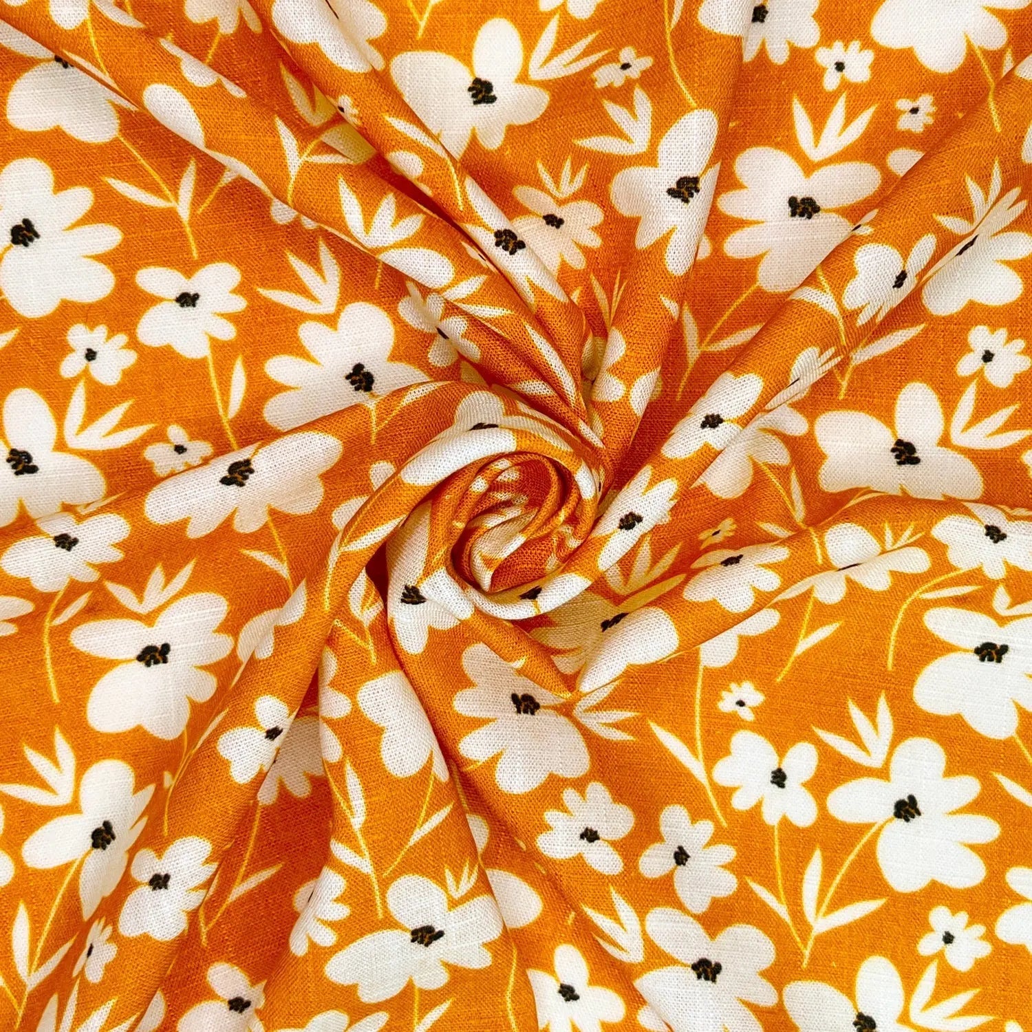 30% Linen 70% Viscose Fabric â€“ Soft Linen-Viscose Dress Fabric 55" (142cm) Wide â€“ 10M Folded