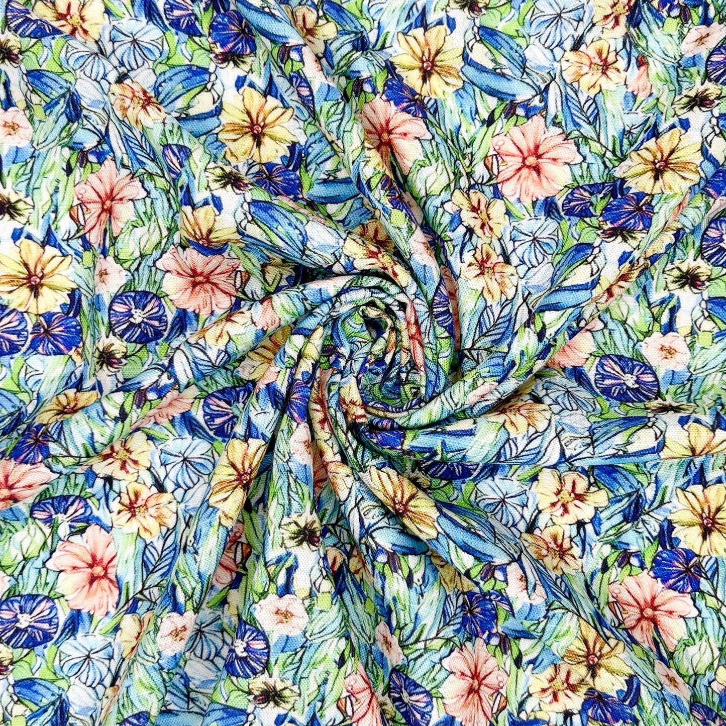 30% Linen 70% Viscose Fabric â€“ Soft Linen-Viscose Dress Fabric 55" (142cm) Wide â€“ 10M Folded