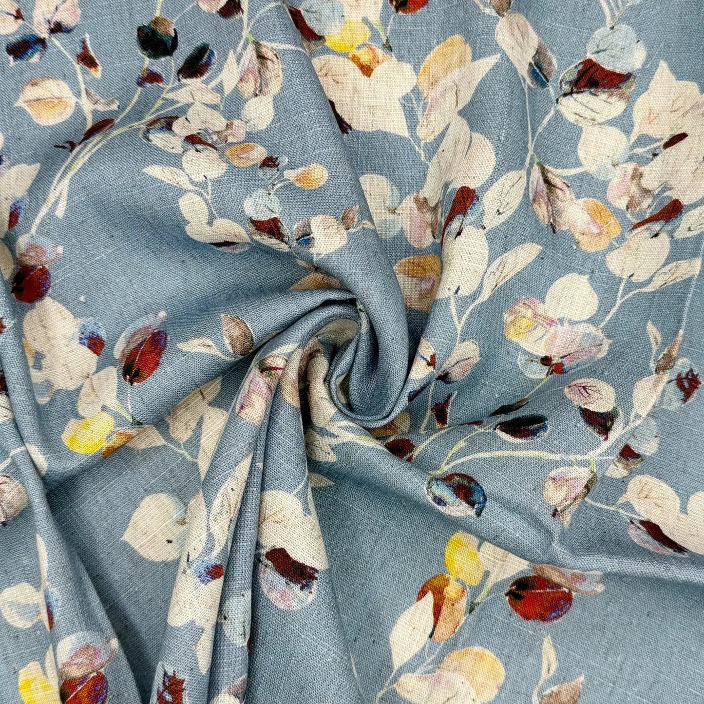 30% Linen 70% Viscose Fabric â€“ Soft Linen-Viscose Dress Fabric 55" (142cm) Wide â€“ 10M Folded