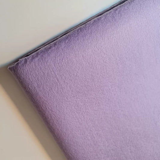 Lavender Felt Fabric Acrylic Art Craft Sewing Festive Decor Material 150cm Wide By Meter