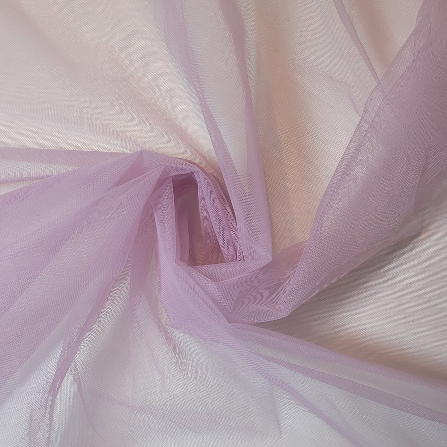 Lilac Lavender Premium Soft Plain Sheer Tulle Net Fabric Tutu Fairy Veil Bridal Wedding Arch Decor Material 58" (25 Meter Roll)