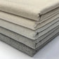 Plain Cotton Rich Sparkle Linen Look Panama Fabric | Solid Lurex Blend 200gsm 55" (140cm) Wide Craft & Home DÃ©cor Material â€“ Sold by the Meter