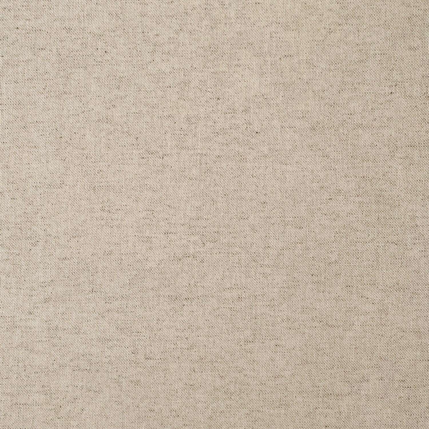 Linetto Plain Cotton Linen Panama Fabric | 90% Cotton 10% Linen 140cm Wide – Sold by the Meter