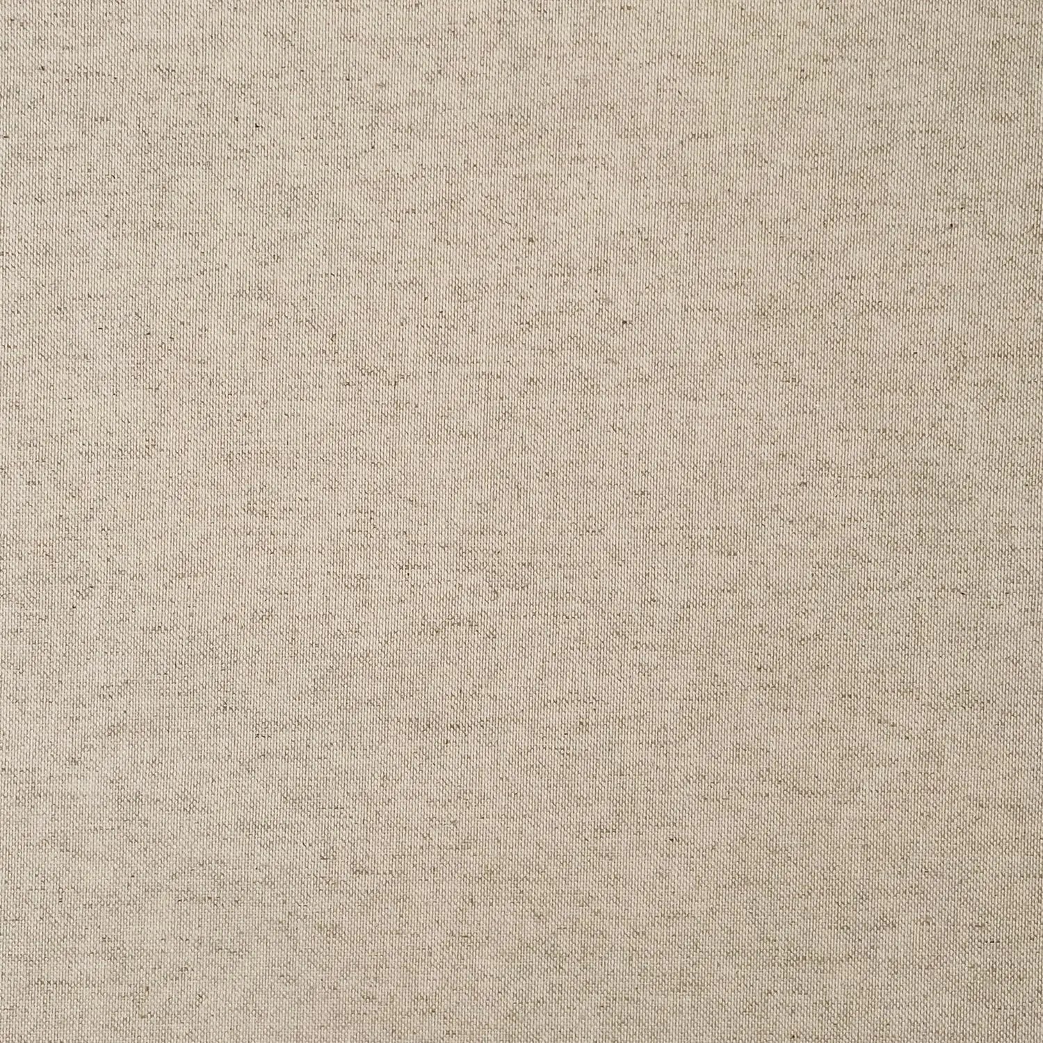 Linetto Plain Cotton Linen Panama Fabric | 90% Cotton 10% Linen 140cm Wide â€“ Sold by the Meter