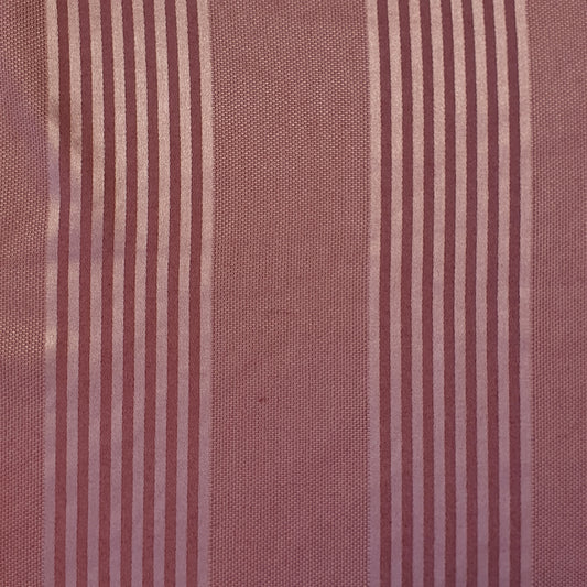 Luxuriöser Satin-Jacquard-Polsterstoff mit Blumenmuster – 58" für Vorhänge und Schneiderei (Mauve Stripe)