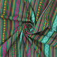 Mexicana Tapestry Stripe Fabric | Colour Woven Tapestry 142cm Wide â€“ 15M Roll