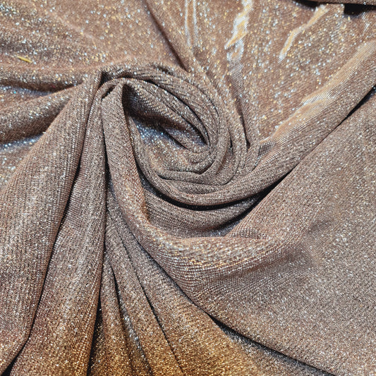 Mauve schimmernder Mondlicht-Stoff, glänzend, dehnbar, glitzernd, Nylon, Hintergrund, Weihnachtsdeko, Kleiderbastelstoff, 147,3 cm, Meterware