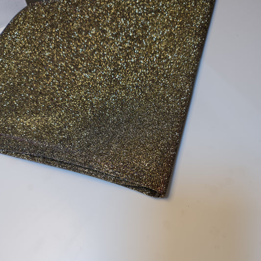 GOLD, mehrfarbig, schimmernd, glitzernd, Nylon, Disco, Moonlight, glänzend, dehnbar, 58"