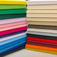 100% Cotton Plain  Lifestyle Cotton Fabric | Lightweight OEKO-TEX Cotton 52" (132cm) Wide – Sold by the Meter