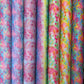 Rainbow & Mermaid Glitter PU Backed Fabric | Sparkle Leatherette 55" (140cm) Wide – Sold by the Meter