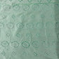 Mint Cotton Broderie Anglaise Eyelet Fabric Dress Craft Costume Material 44" By The Meter