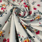 Roses Cotton Sateen Woven Stretch Fabric Craft Dress Costume Material 58" Wide