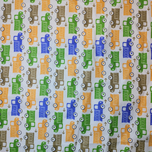 44" Bedruckter hochwertiger weicher Flanellstoff aus 100 % Baumwolle mit Ring-/Herz-/Geldbörsen-/Musik-Aufdruck