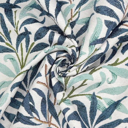 William Morris Cotton Rich Chenille Fabric | Luxury Upholstery 140cm Wide â€“ 15M Roll