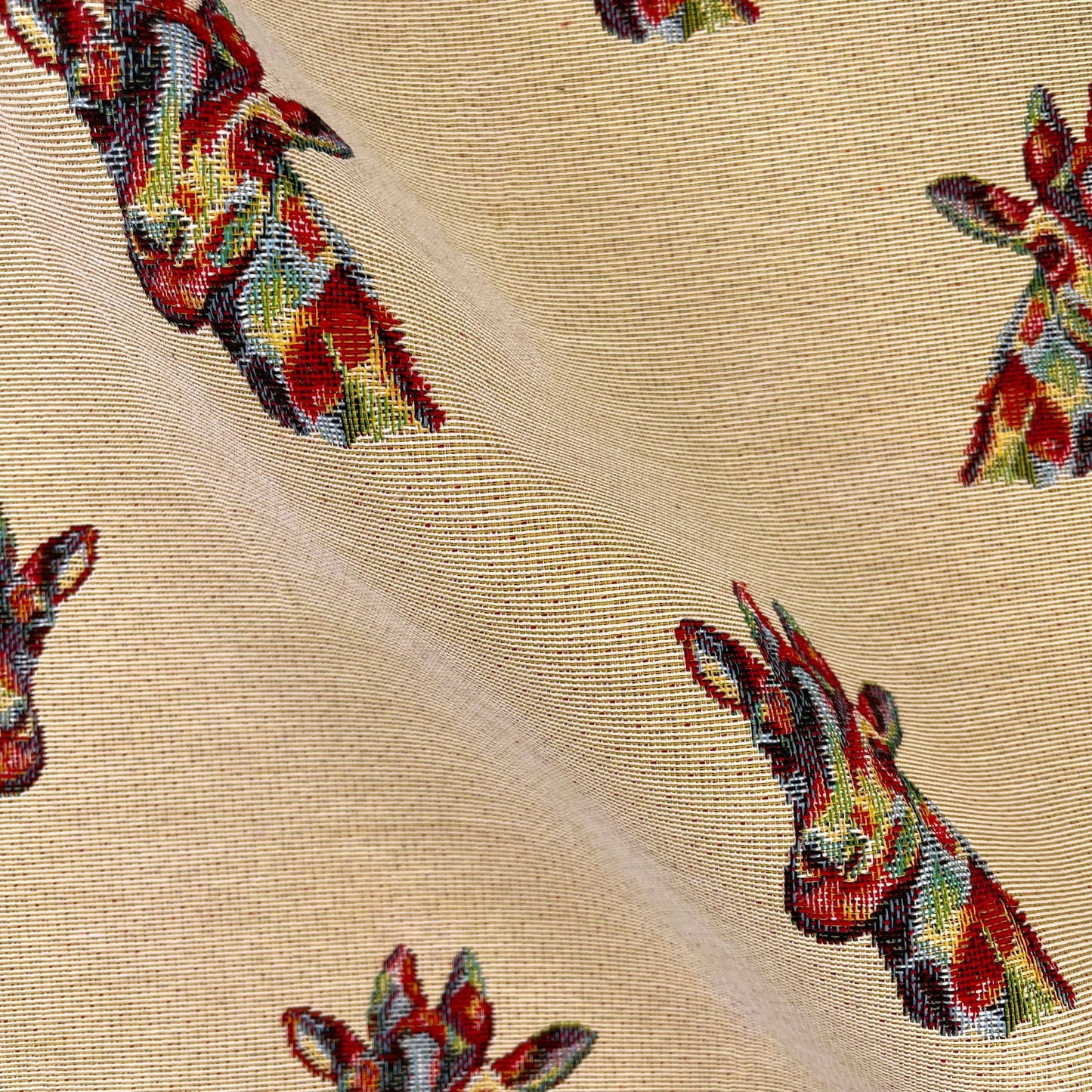 New World Tapestry All Over Fabric | Luxury Cotton Rich Tapestry 140cm Wide â€“ 15M Roll