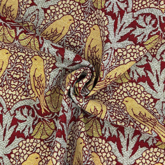 Double Selvedge Side-Matching Cotton Rich Tapestry Fabric | Luxury European Weave 55" (140cm) Wide – Sold by the Meter