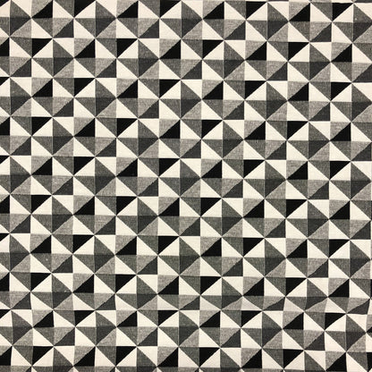 New World Tapestry Black & White Fabric | Luxury Cotton Rich Tapestry 55" (140cm) Wide – Sold by the Meter
