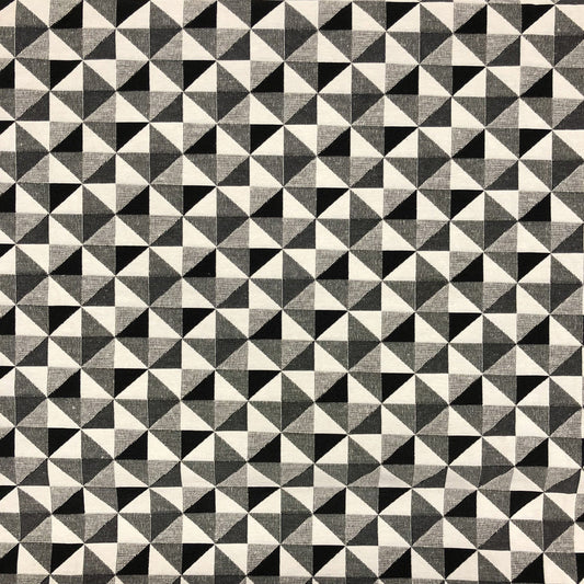 New World Tapestry Black & White Fabric | Luxury Cotton Rich Tapestry 55" (140cm) Wide – Sold by the Meter