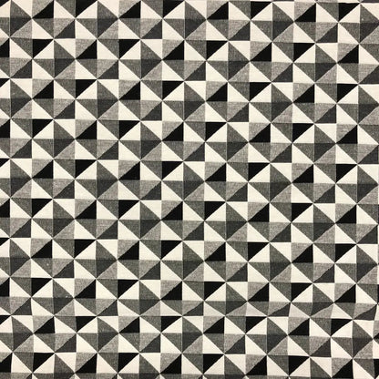 New World Tapestry Black & White Fabric | Luxury Cotton Rich Tapestry 55" (140cm) Wide â€“ 15M Roll