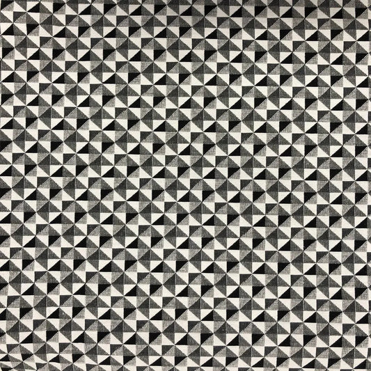 New World Tapestry Black & White Fabric | Luxury Cotton Rich Tapestry 55" (140cm) Wide â€“ 15M Roll