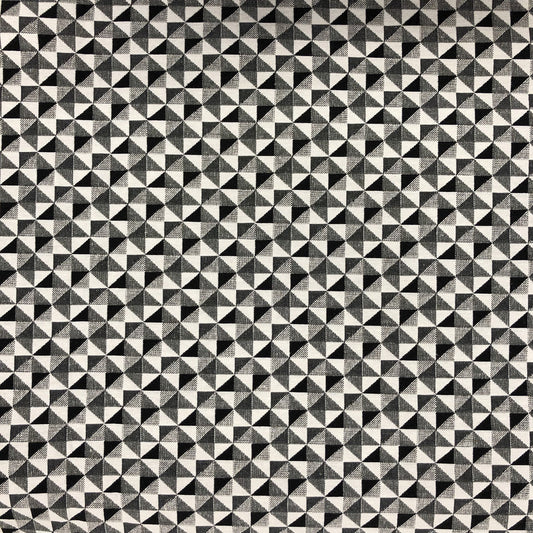 New World Tapestry Black & White Fabric | Luxury Cotton Rich Tapestry 55" (140cm) Wide – Sold by the Meter