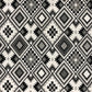 New World Tapestry Black & White Fabric | Luxury Cotton Rich Tapestry 55" (140cm) Wide â€“ 15M Roll