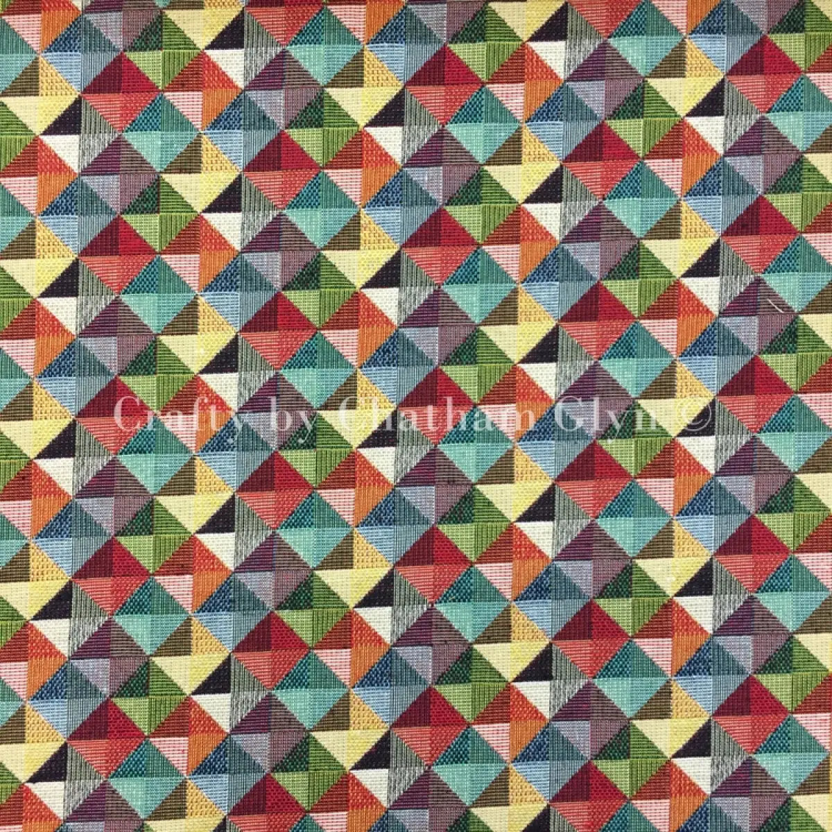 Luxury Cotton Rich Tapestry Fabric â€“ New World Full Colour 55" (140cm) Wide â€“ 15M Roll