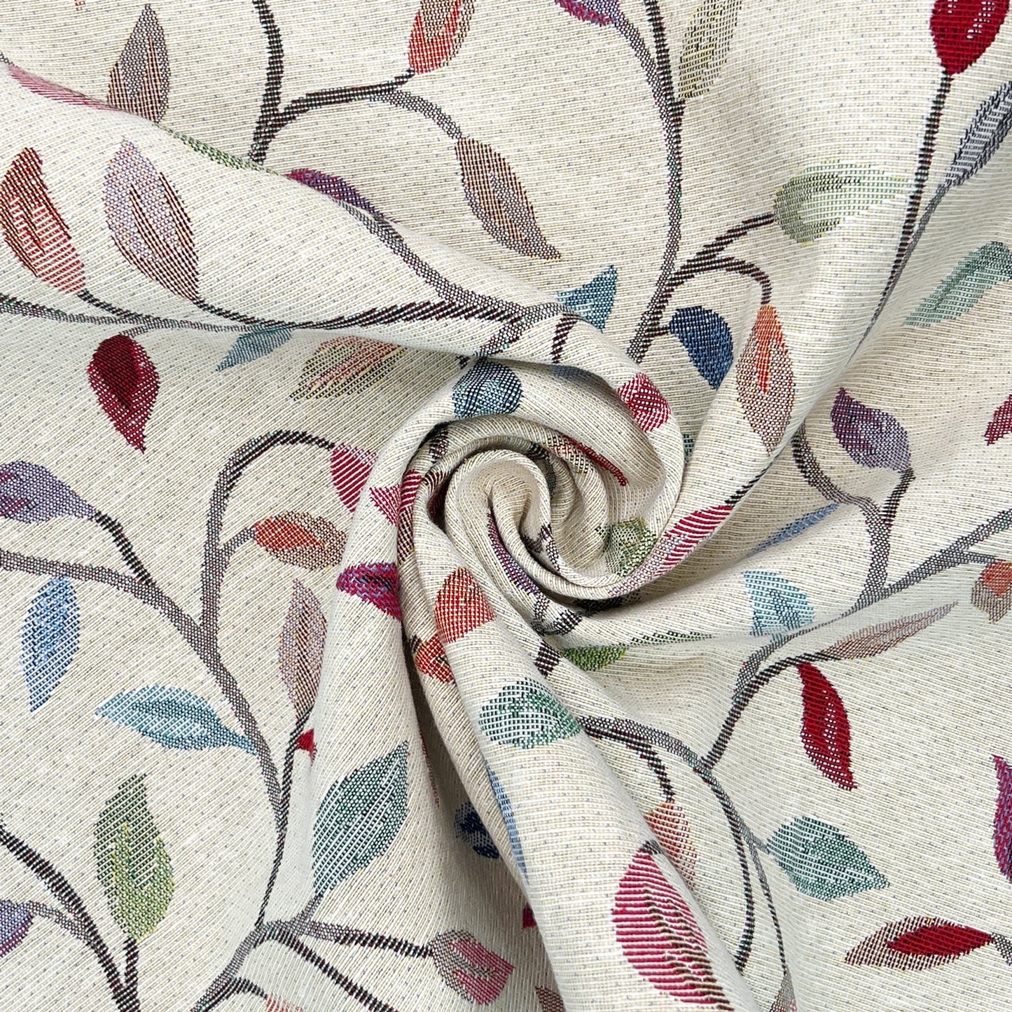 Luxury Weight Cotton Rich Tapestry Fabric | New World Full Colour 55" (140cm) Wide – Sold by the Meter