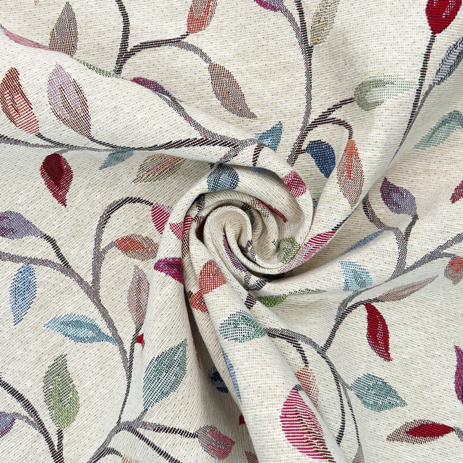 Luxury Weight Cotton Rich Tapestry Fabric | New World Full Colour 55" (140cm) Wide – Sold by the Meter